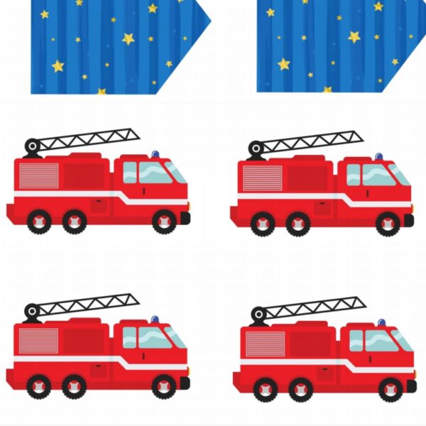 Girlanda "Straż pożarna" - obrazek 4